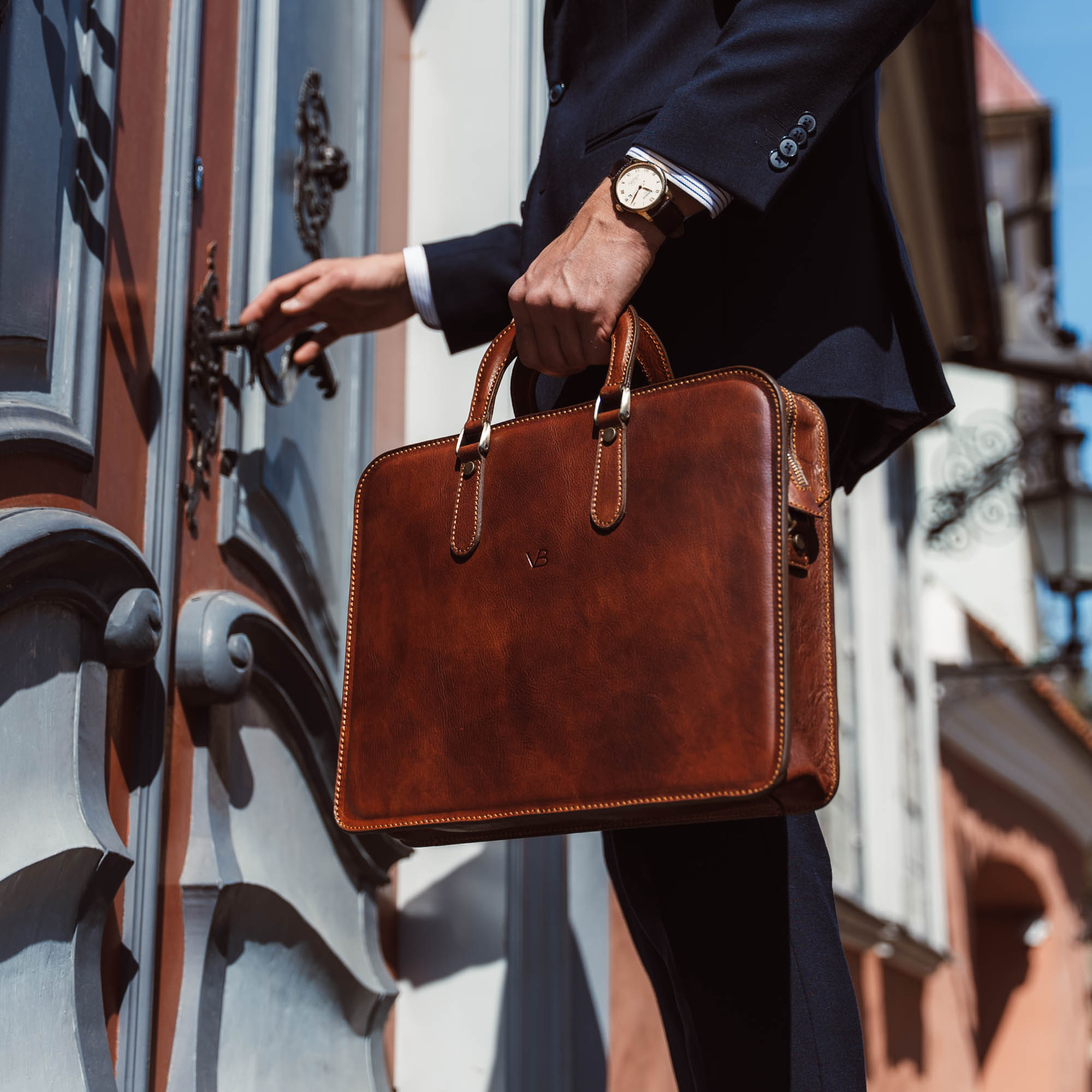 Mens work bag with laptop compartment Outlet