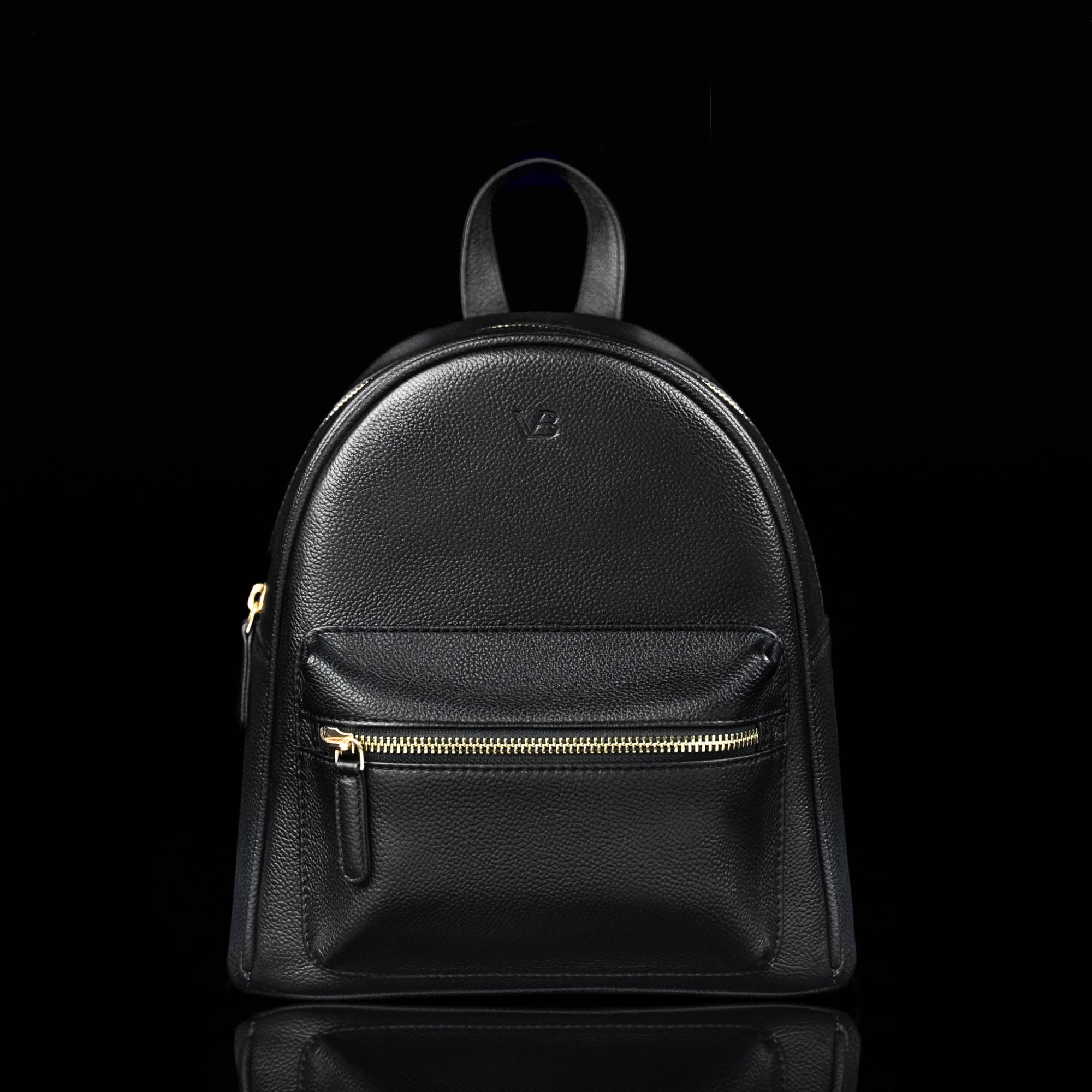 Women's Mini Leather Backpack Von Baer - Main Image