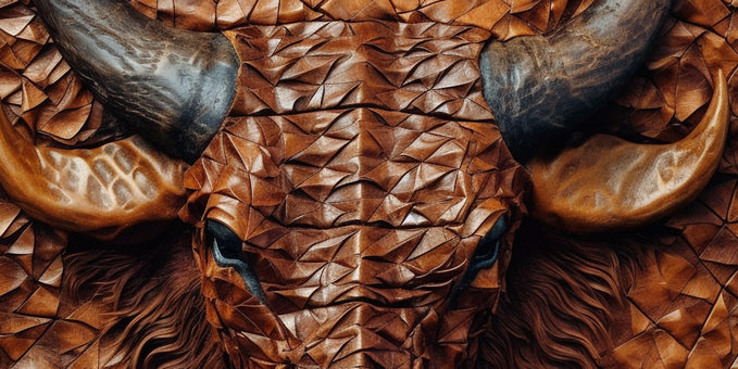 Buffalo leather
