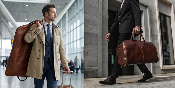 Professional Commuter Gym Bags for Suit-Wearing Men