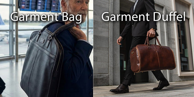 Garment Bag vs Garment Duffel Bag