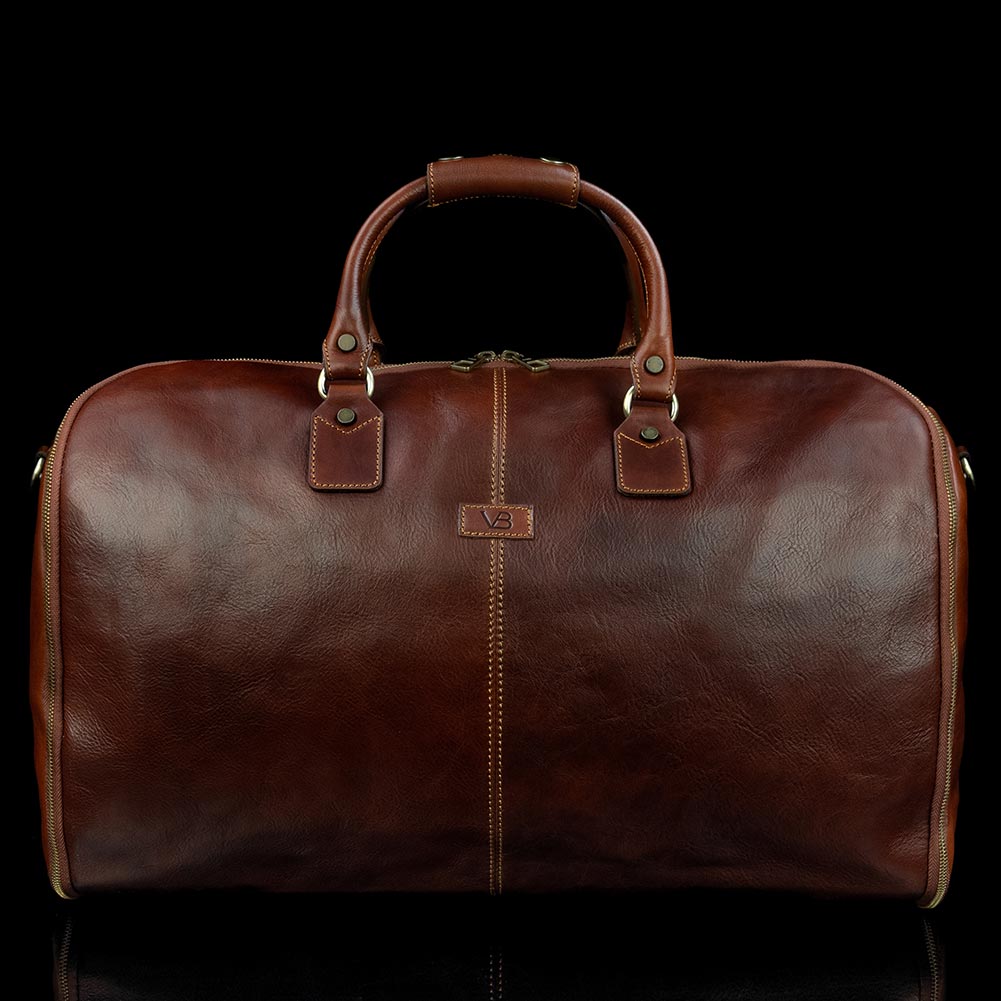 Mens Leather Holdalls