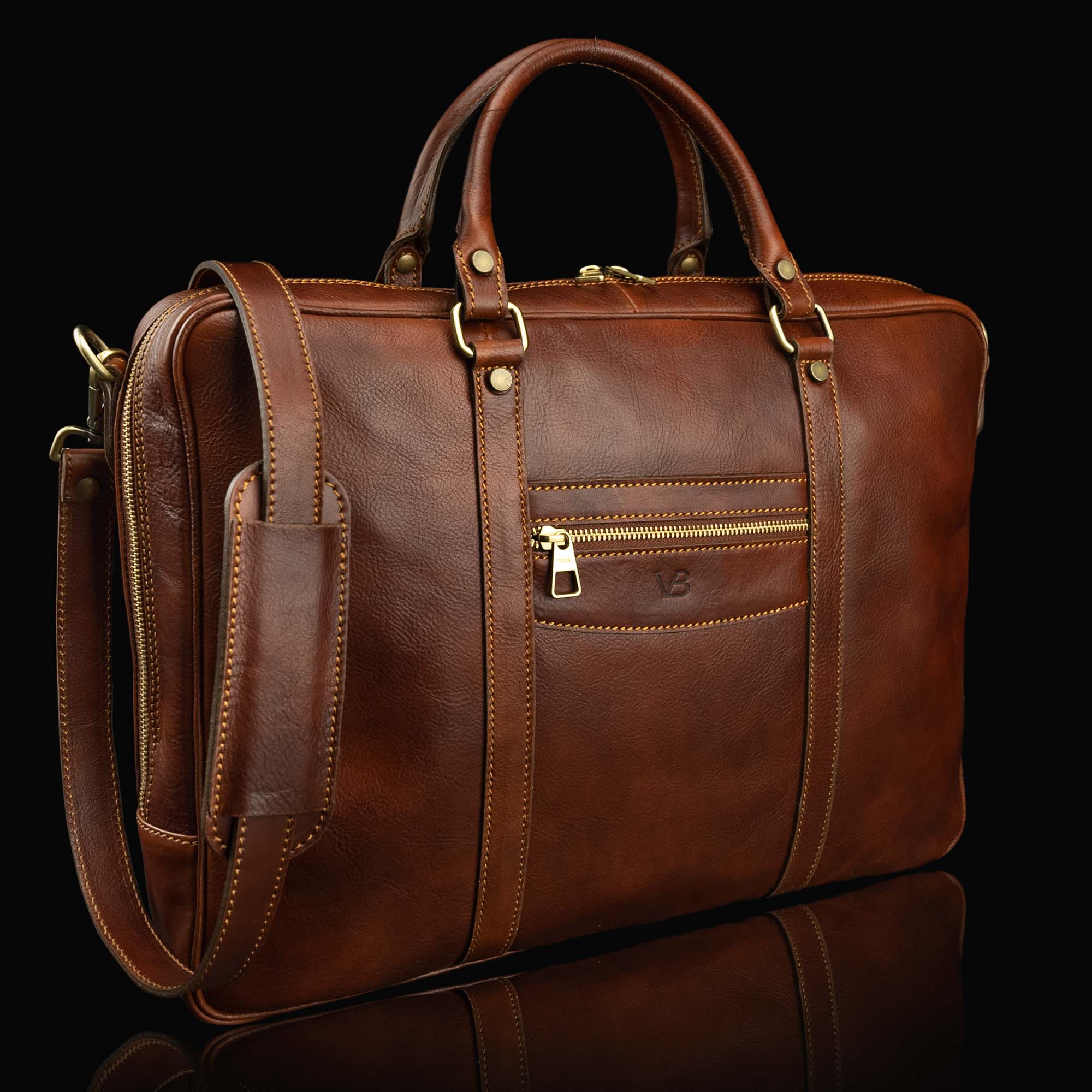 designer leather laptop bags