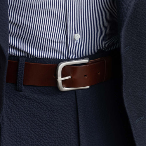 Classic Full-Grain Leather Belt Classic Tan / Solid Brass Classic Full-Grain Leather Belt Classic Tan / Solid Brass