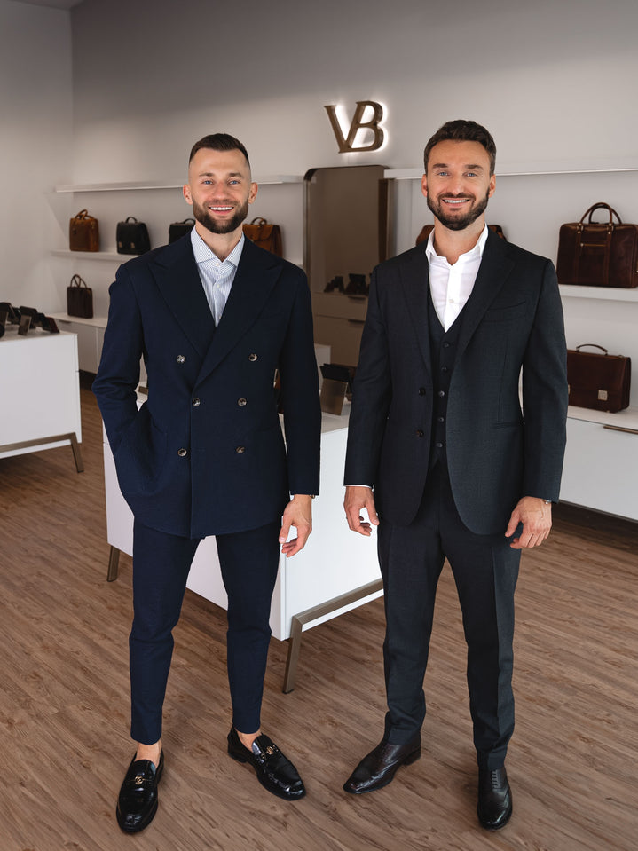 bout Us: Our Story - Founders of Von Baer: Igor Monte and Albert Varkki.