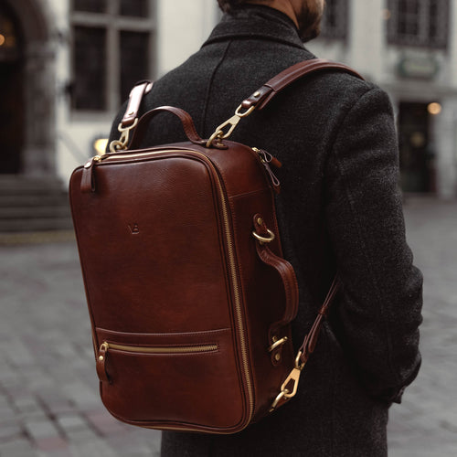 best mens shoulder bag for travel Lightweight Small Casual Messenger Bag Traveling theft pocket tomtoc - Navigator-T24 One Shoulder