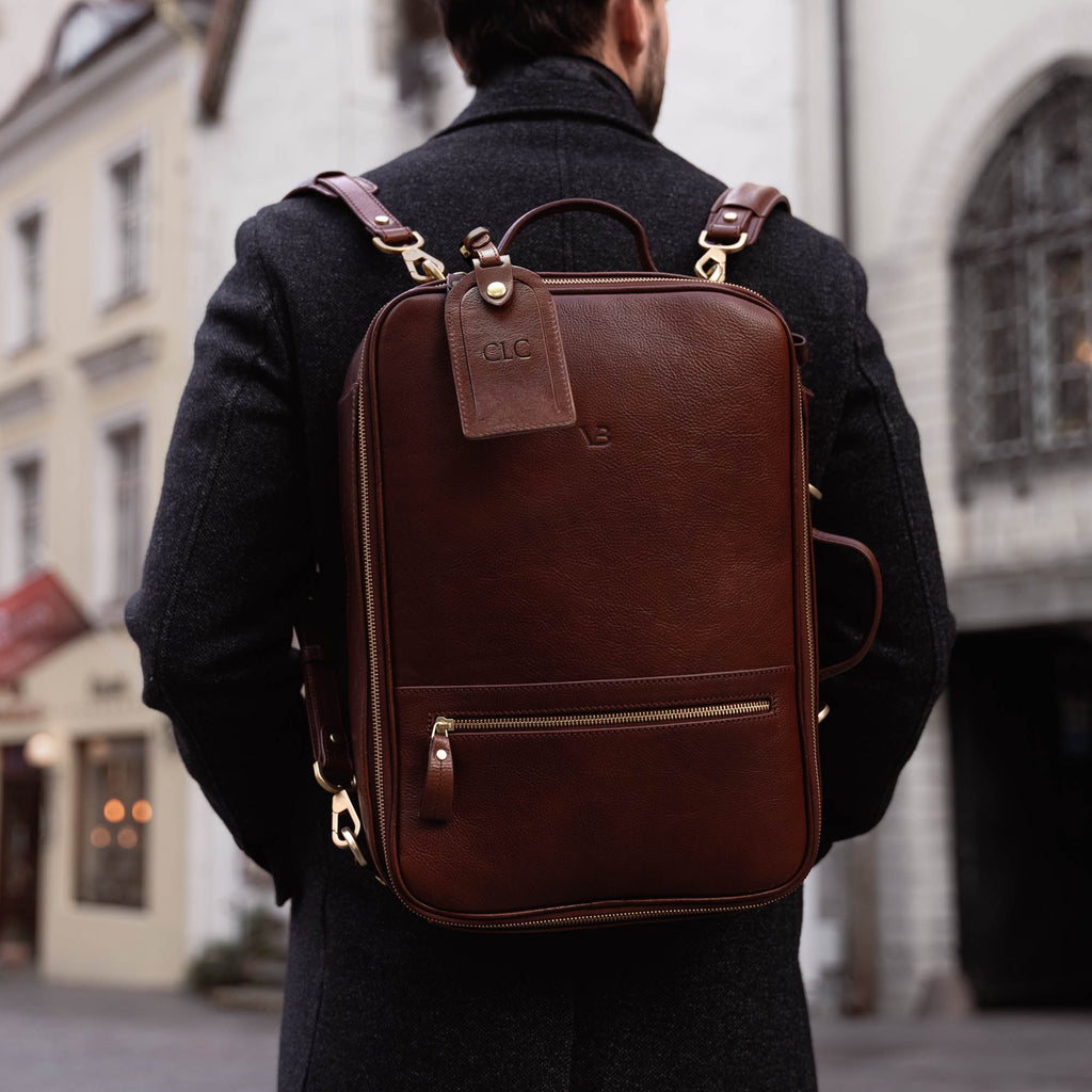 Mens Leather Backpack Most Popular Men's Backpack Work