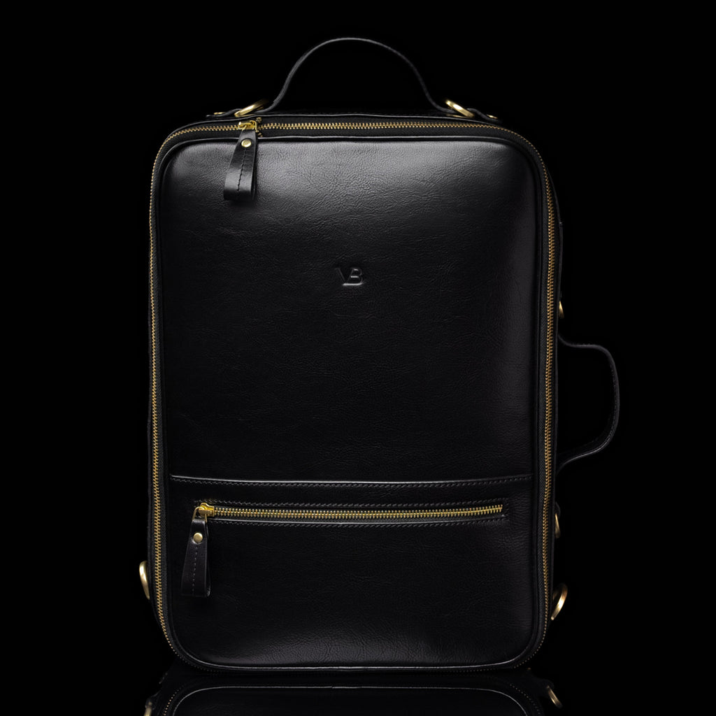 Luxury leather backpacks Von Baer