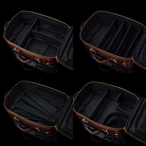 backpack with compartments for travel Convertible Leather Laptop Backpack for Women