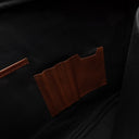 Brown Leather Laptop Bag - Von Baer City Business (Durable, Inner Pen & Card Slots)