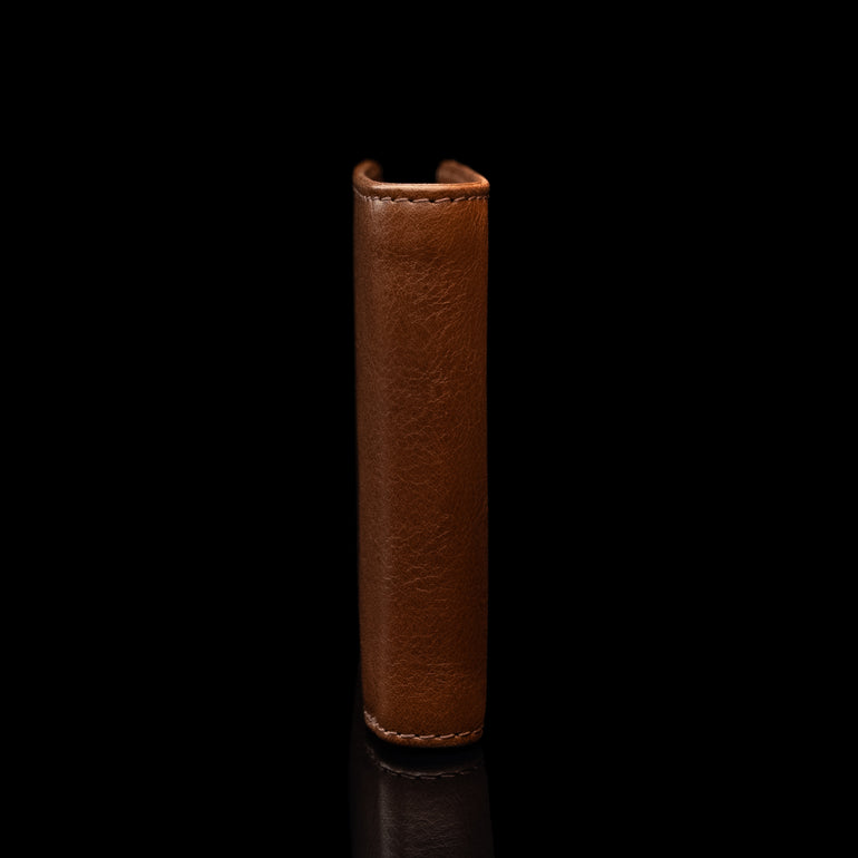 von baer classic bifold italian leather mens wallet rfid side view
