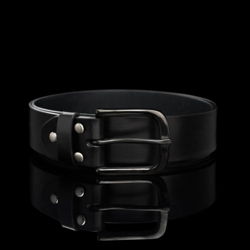 Classic Full-Grain Leather Belt - Von Baer display picture 2