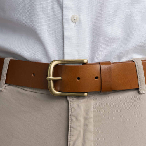 Classic Full-Grain Leather Belt