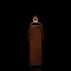 Von Baer Diplomat men’s slim full-grain leather briefcase, profile view for professional work and business use.