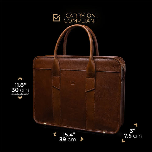 Kleine Leren Herentas Damestas Overslagtas City Cognac - Barneys Leather Kleine Leren Herentas Damestas Overslagtas City Cognac - Barneys Leather