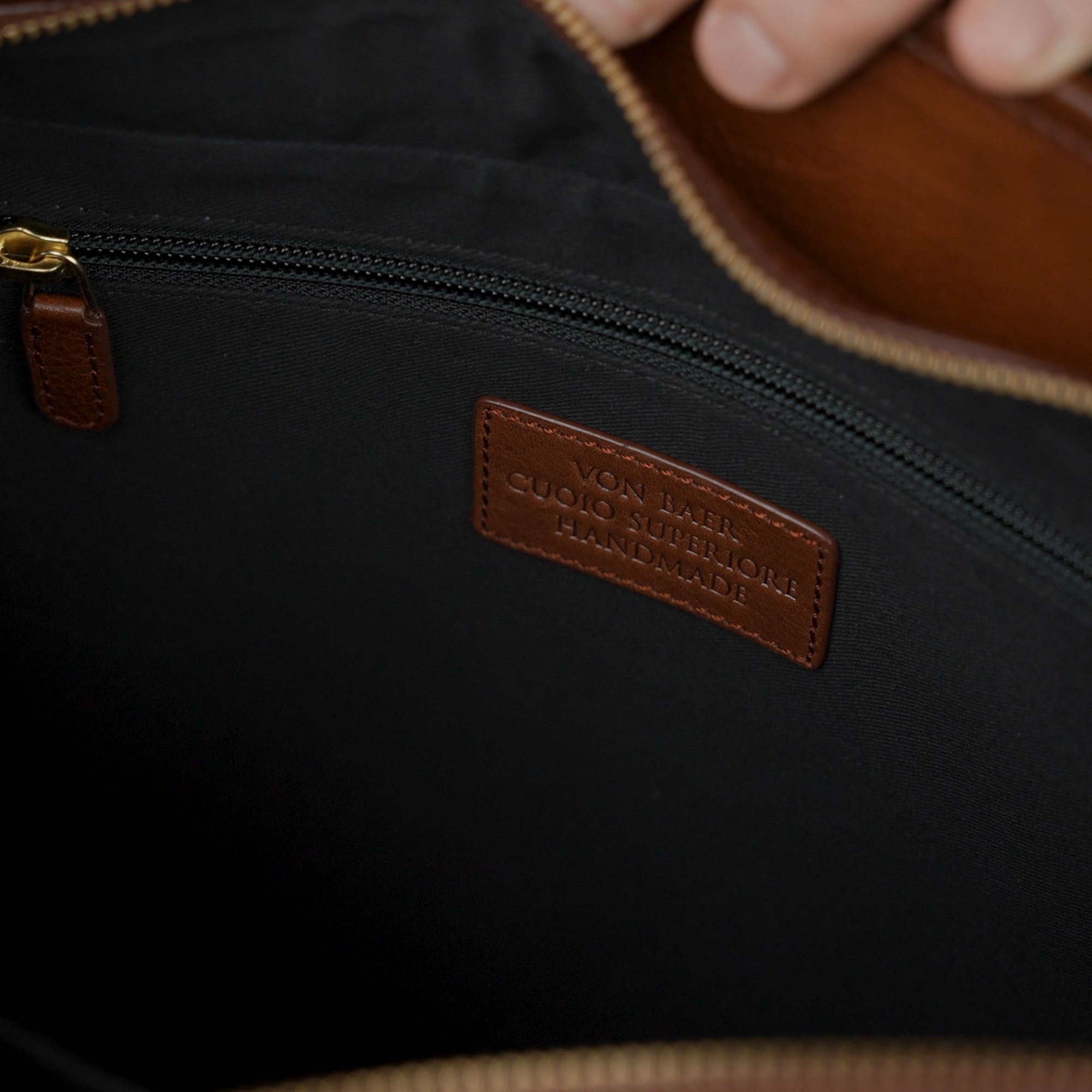 Slim Leather Laptop Bag for Men with 14 inch Laptop