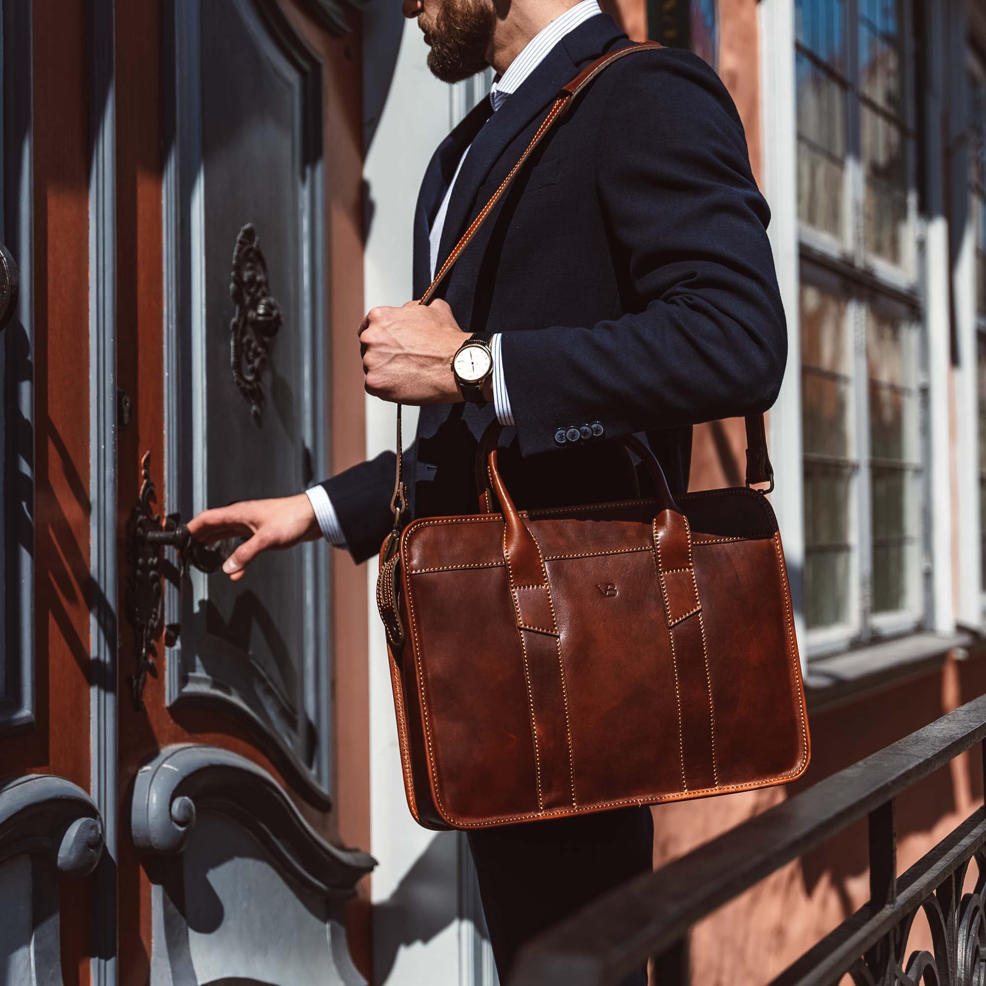 Briefcase with shoulder strap Clearance