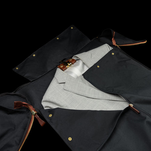 Women's Luxury Leather Garment Duffle Bag Von Baer