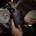 Von Baer Heritage premium mens leather trifold wallet black lifestyle