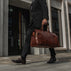 von baer high quality weekender leather mens weekend bag for professionals carried by lawyer