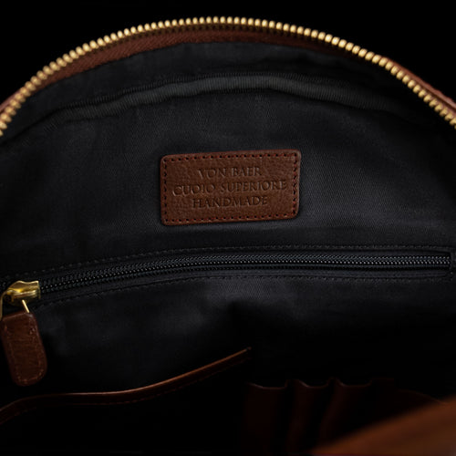 borse in pelle leather backpack Italian Full Grain Leather Backpack for Men