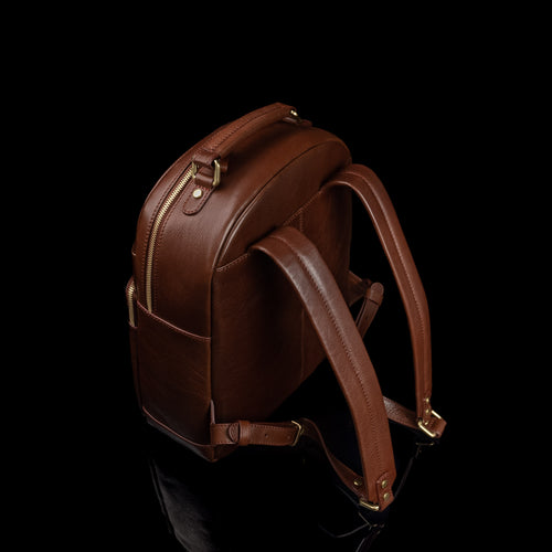 Women's Italian Leather Backpack for Work or Travel with 14 inch