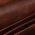 logo embossed branding on the inside of the briefcase