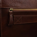 close-up of back pocket zipper
