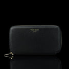 Von Baer origin luxury RFID leather purse large front view