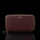 Von Baer origin luxury RFID leather purse large front view