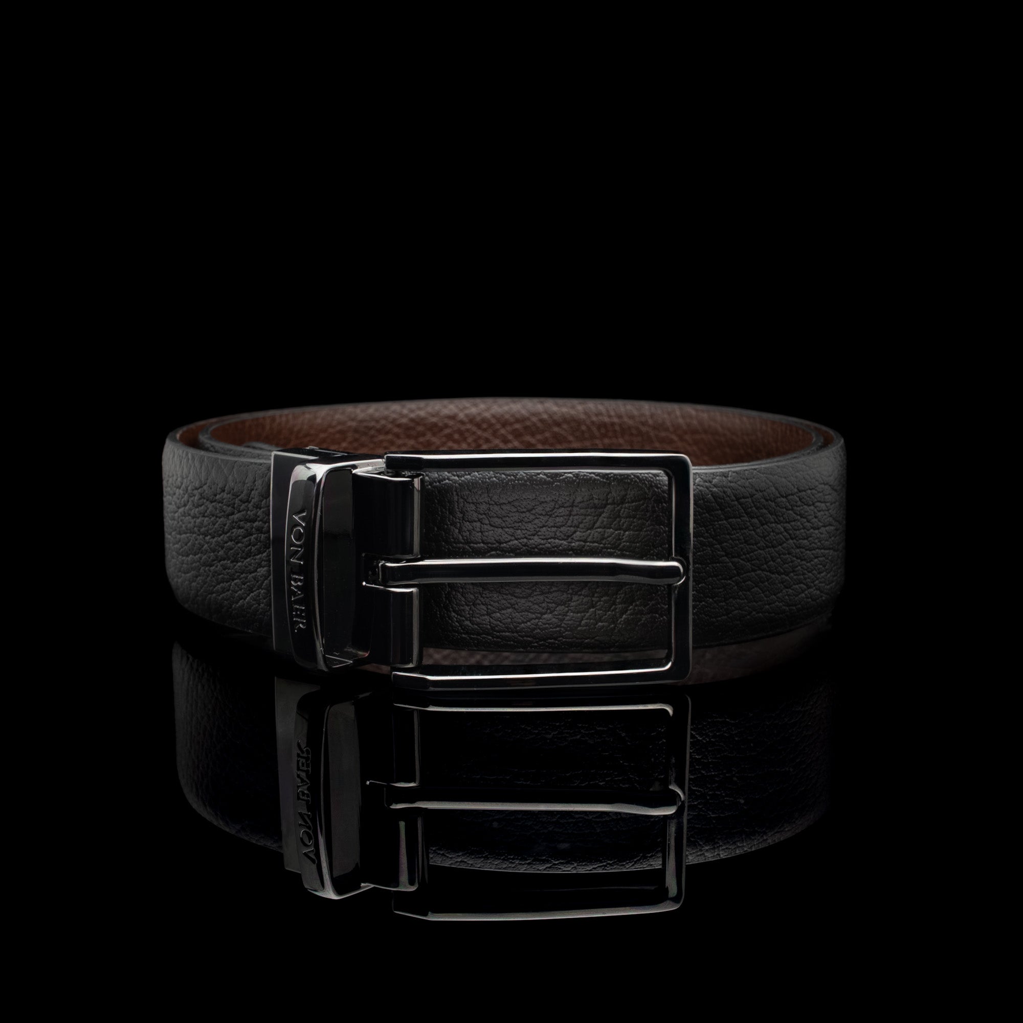 Premier reversible leather belt - Von Baer