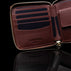 von baer spacious luxury leather wallet gift for women red cards