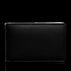 von baer slim leather passport holder travel rfid wallet black front view