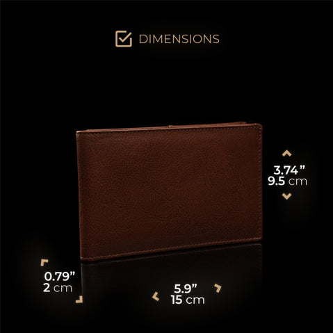 von baer slim personalized stylish leather passport holder travel rfid wallet brown dimensions