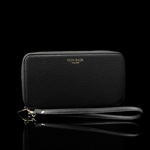 W2 Leather Wallet Elegant Black
