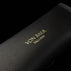 Deluxe Leather Glasses Case - logo