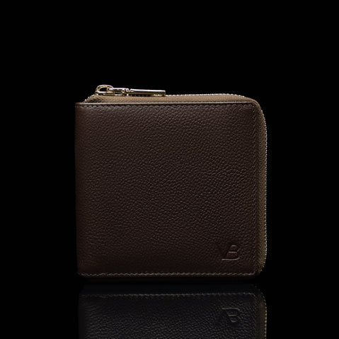 W3 Womens Leather Wallet Brown