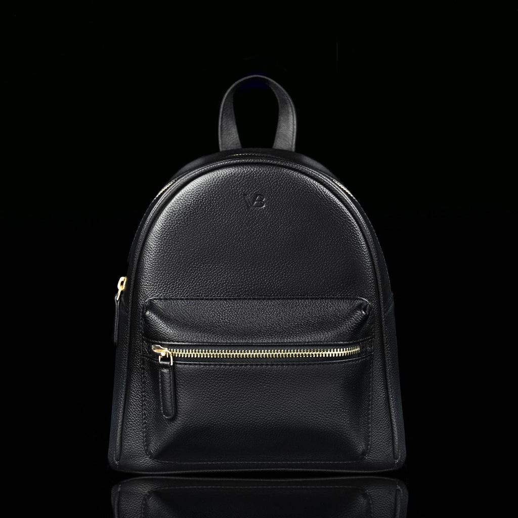 bella faux leather backpack Bella Women's Small Leather Backpack Dark Brown