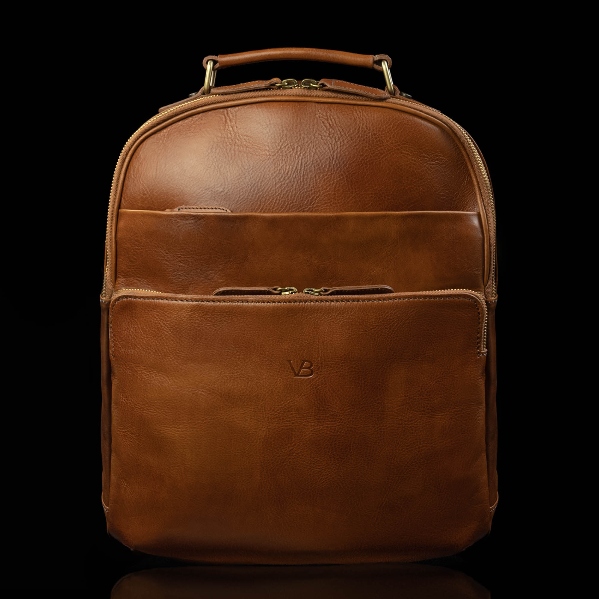 Luxury Leather College Backpacks Von Baer