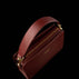 von baer model 1 small leather purse red top view