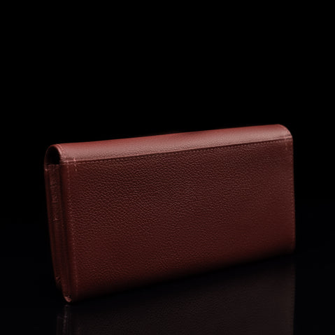 w1 plus leather dark red back