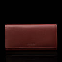 w1 plus leather dark red front